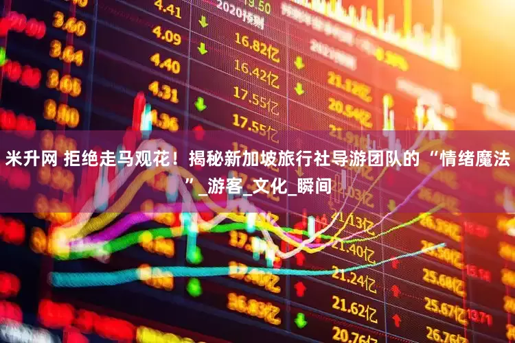 米升网 拒绝走马观花！揭秘新加坡旅行社导游团队的 “情绪魔法”_游客_文化_瞬间