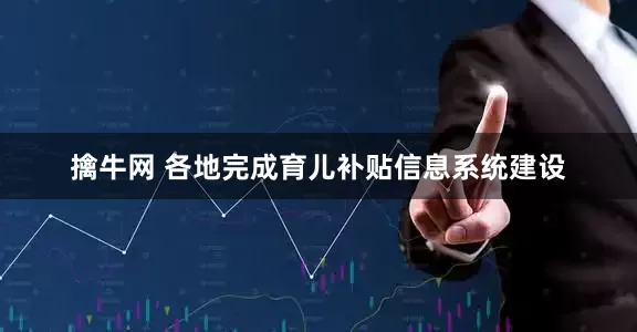 擒牛网 各地完成育儿补贴信息系统建设